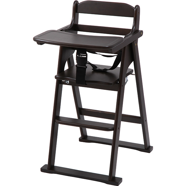 【地域制限有】【メーカー直送】不二貿易 木製折り畳みベビーチェアー BR （17333） 00017633