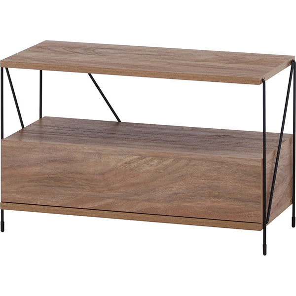 不二貿易:EZBO イジボ ワイヤー　TVラック　OAK　NA 00077570(メーカー直送品)(地域制限有) 組立品