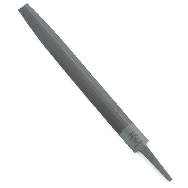 ツボサン 鉄工ヤスリ 中目半丸 250MM T-24 4518007000412 : イチネン