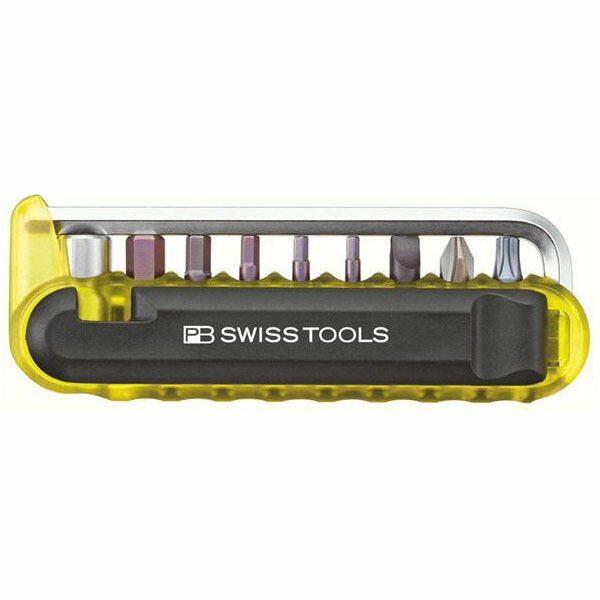 PB SWISS TOOLS(PBスイスツールズ):470.YELLOWCN バイクツールセット (9本組) イエロー 【新規登録用】