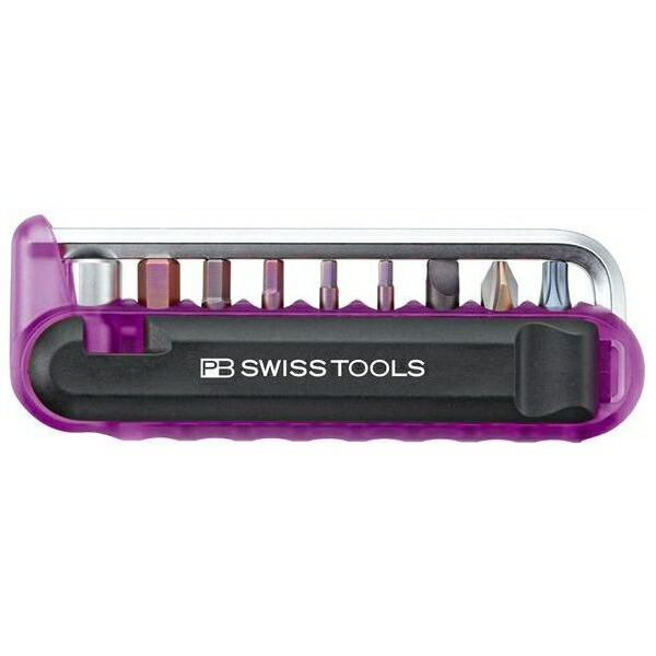 PB SWISS TOOLS(PBスイスツールズ):470.PURPLECN バイクツールセット (9本組) パープル 【新規登録用】