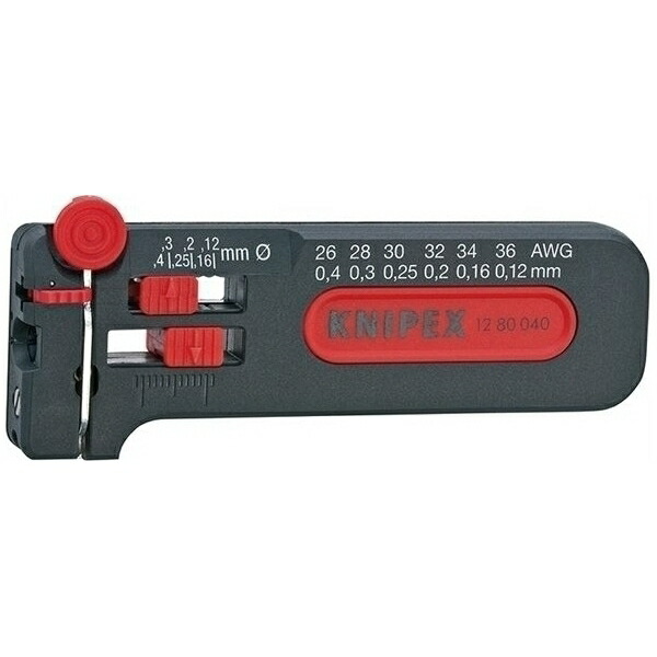 KNIPEX(クニペックス):1280-040 ミニストリッパー (SB) 【新規登録用】
