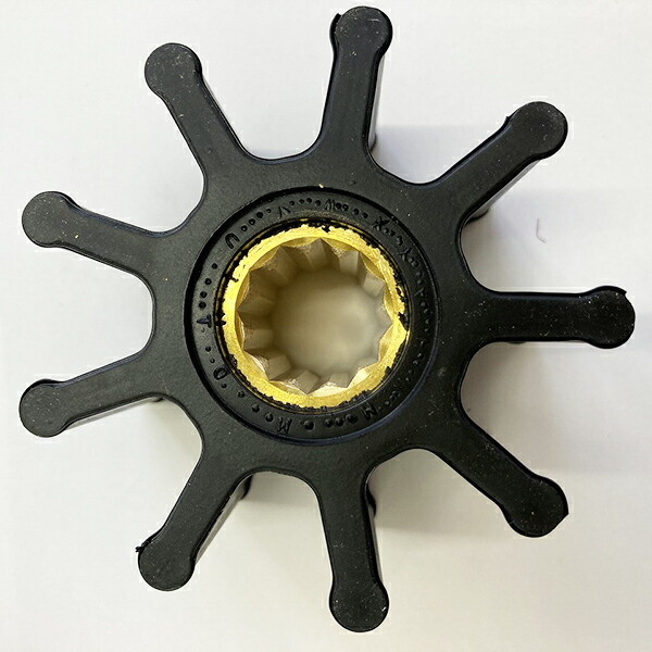 工進(KOSHIN):＜工進認定店＞海水用単体ポンプ ラバレックスポンプNF用 インペラー (9枚羽根) MF-40SRLA(メーカー直送品)