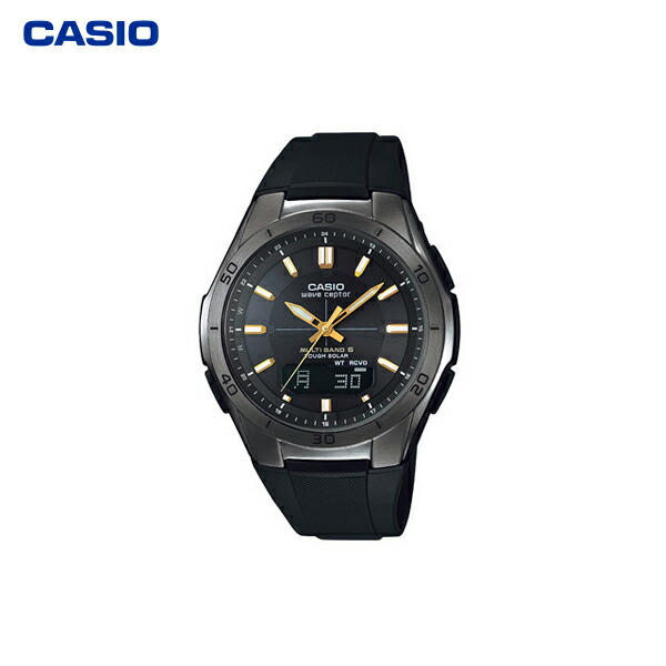 CASIO(カシオ):電波ソーラーウオッチ (紳士用) WVA-M640B-1A2JF 電波ソーラー コンビ WVA-M640B-1A2JF