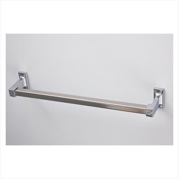 池永鉄工:18-8デラックスタオル掛 角型 サイズ360mm 箱(10本入セット) DST-360
