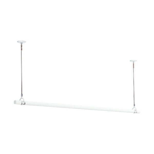 川口技研:ホスクリーン 室内用物干竿 QL型 セット品 (QL-23-W 1本+SPCS-W 2本) QSCS-23 ホスクリーン 室内用物干竿