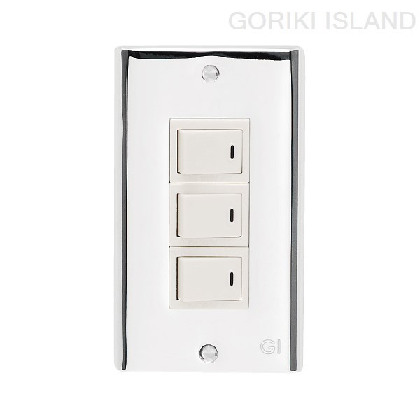 ゴーリキアイランド:スイッチプレ-ト PL 03 CR 790023 GORIKI ISLAND
