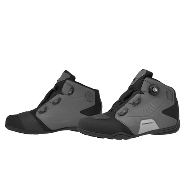 KOMINE(コミネ):BK-096 ダイアルフィットWPライディングシューズ Grey/Black 28.5cm