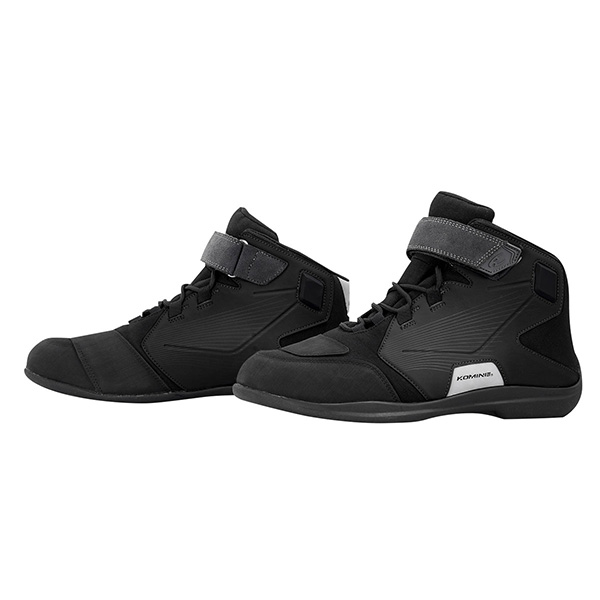 KOMINE（コミネ） BK-088 ウォータープルーフライディングシューズ Solid Black 25cm 05-088-S.BK-25
