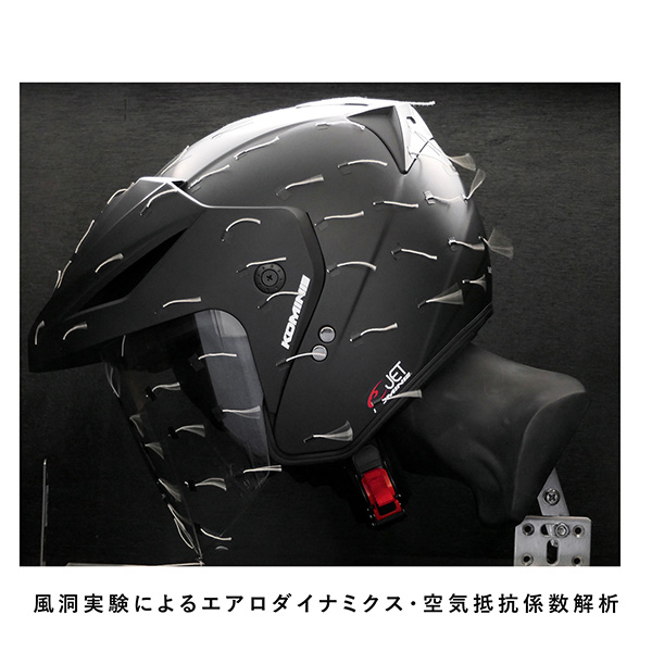 KOMINE（コミネ） HK-1651 エーラ-2 Pearl White M 01-1651-P.WH-M