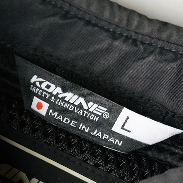 KOMINE（コミネ） JJ-002 エアストリームメッシュジャケット BK L 00-002-BK-L_5
