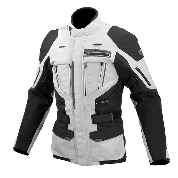 KOMINE(コミネ):JK-613 プロテクトフルイヤージャケット Light Grey/Black M 07-613-LGY/BK-M
