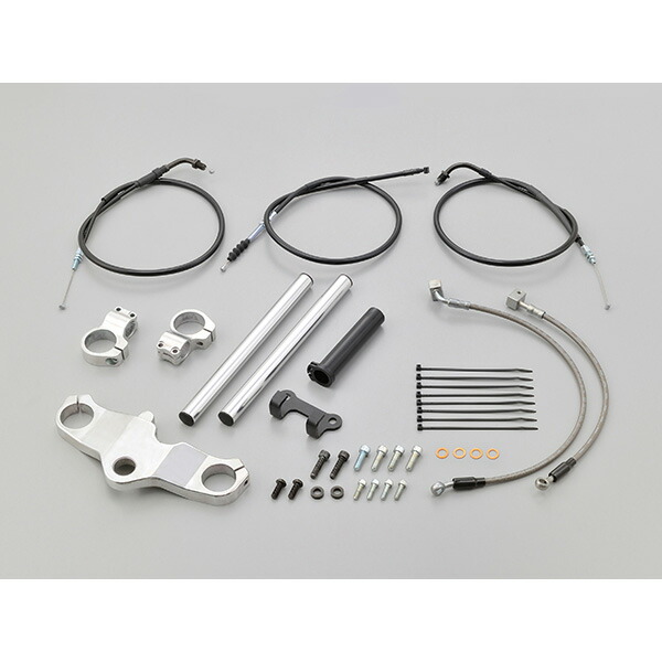 DAYTONA(デイトナ):セパハンセット GB350/S バフ仕上げ 31284 カフェレーサースタイルに最適