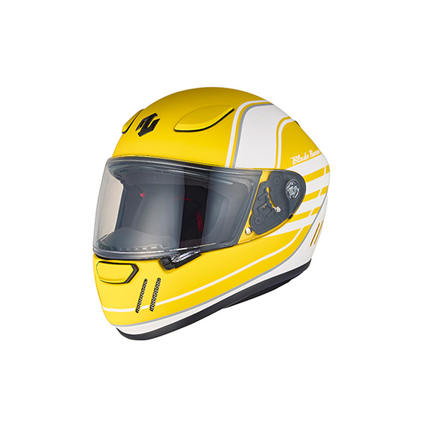 ジーロット(ZEALOT):ZEALOT ヘルメット BladeRunner GRAPHIC EURO MATT YELLOW #M BRJ0020/
