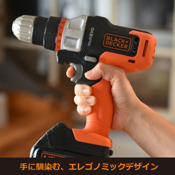(������) BLACK&DECKER(�u���b�N�A���h�f�b�J�[):18V EVO�}���`�c�[�� �x�[�V�b�N (�h����/�W�O�\�[/�T���_�[) EVO185 �֘A�摜3