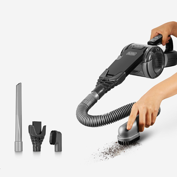 コードレス掃除機 BLACK+DECKER 水洗OK　ペットブラシ付き ブラック＆デッカー（BLACK & DECKER） BLACK&DECKER(ブラックアンド