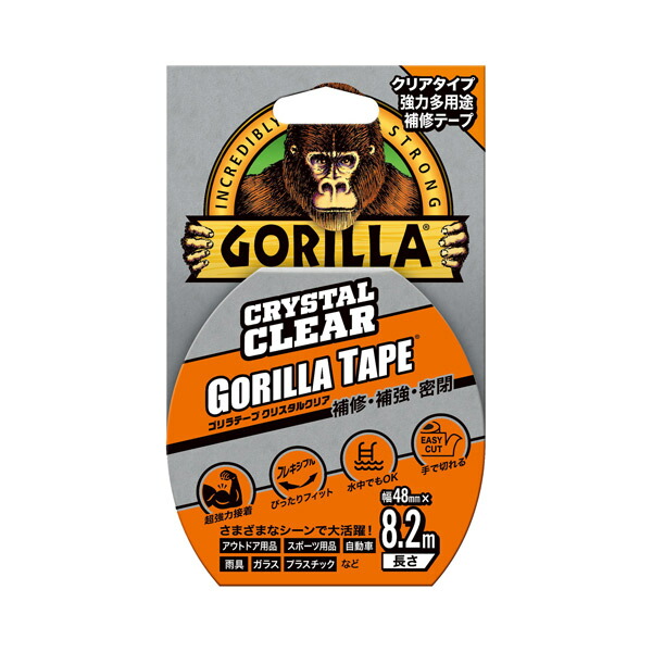 ゴリラテープ クリスタルクリア