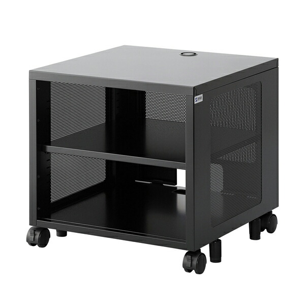 サンワサプライ:機器収納ボックス(H500) CP-SBOX1 小型機器の設置、保管に最適。スペースを有効活用。