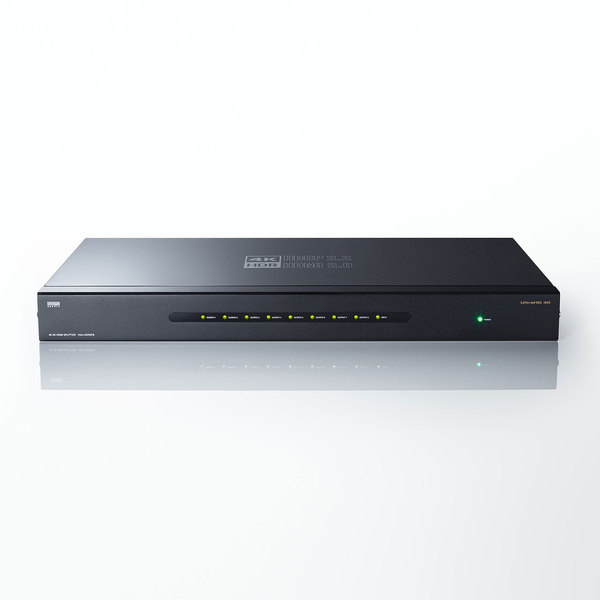 サンワサプライ 4K/60Hz・HDR対応HDMI分配器 （8分配） VGA-HDRSP8