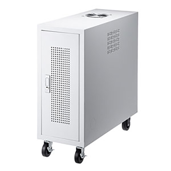 サンワサプライ キャスター付きハブボックス（2U） CP-THBOX2UW