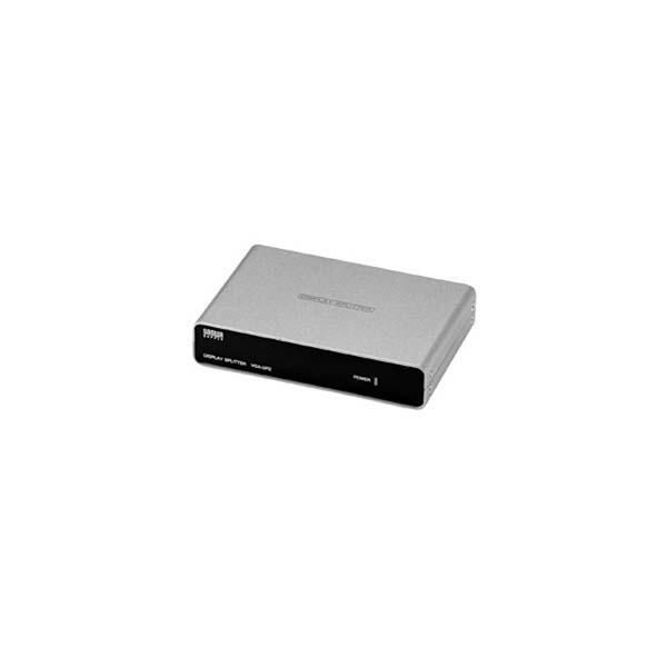 サンワサプライ 高性能ディスプレイ分配器 （2分配） VGA-SP2