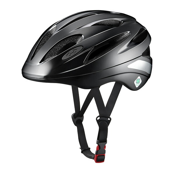 【あすつく】OGK KABUTO（オージーケーカブト） 自転車通学用ヘルメット SN-13 XLサイズ ブラック SN-13XL
