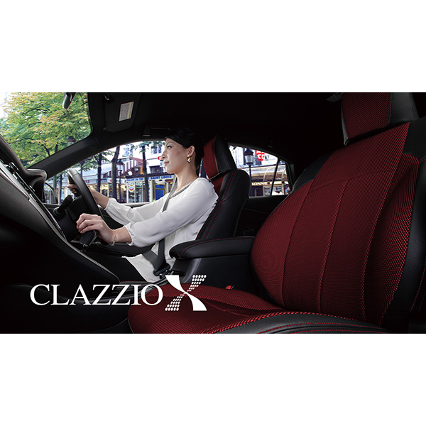Clazzio(クラッツィオ):クラッツィオ シートカバー Clazzioクロス セレナ(福祉車両)(BK×BL)用 289912WNC5634KE(