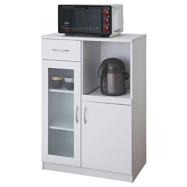 (法人限定)ストア・エキスプレス:食器棚 キッチンキャビネット W65cm 61-807-63-1(メーカー直送品)(車両制限)(車上渡し)(配送地域