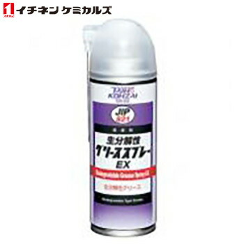 イチネンケミカルズ:【24】JIP821 生分解性 グリススプレー 24本 000821 EX(エアゾール)24本入り 420ml