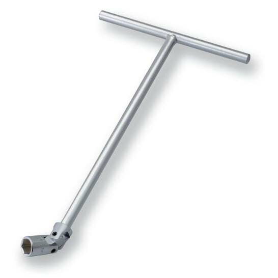 TONE(トネ):T形フレックスレンチ(角駒式) TF-14K ● ●二面幅14mm ●6角 ●二面幅14mm ●ミリ TFR34 | 