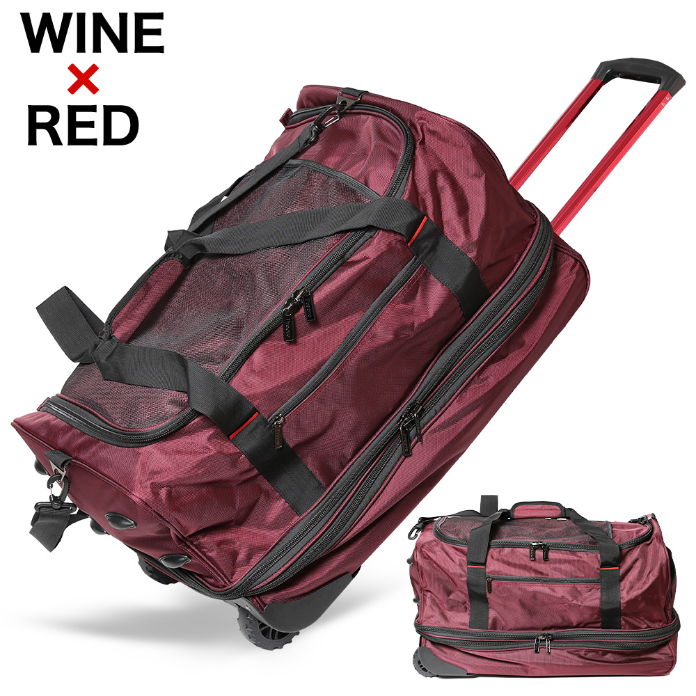 PROEVO ボストンキャリー アウトドア キャリーケース ボストンバッグ