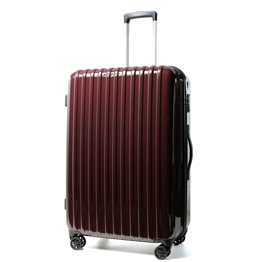 スーツケース キャリーケース Lサイズ l 大容量 軽量 大型 受託手荷物 8輪キャスター TSAロ...