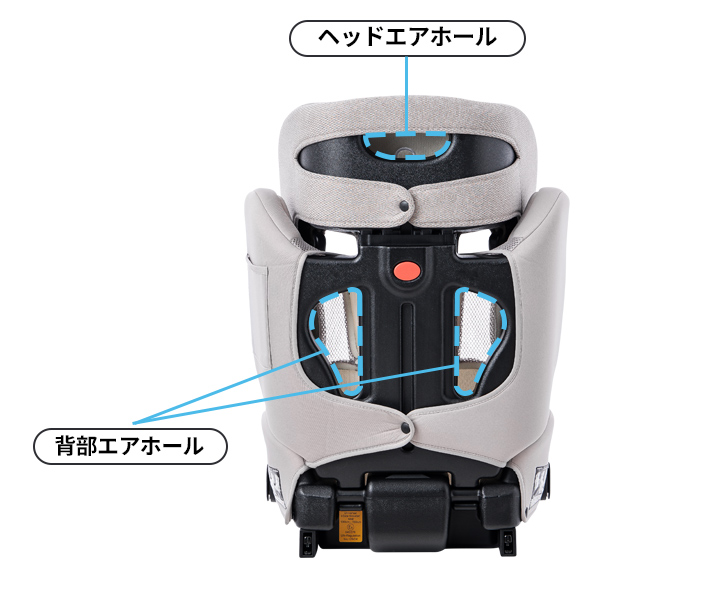 ジュニアシート isofix チャイルドシート ブースターシート 3歳から 12歳まで 100cm〜150cm R129 キッズシート カーシートの画像