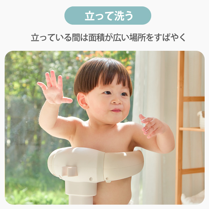 折りたたみ シャワーガード シャワースタンド お風呂 補助バス