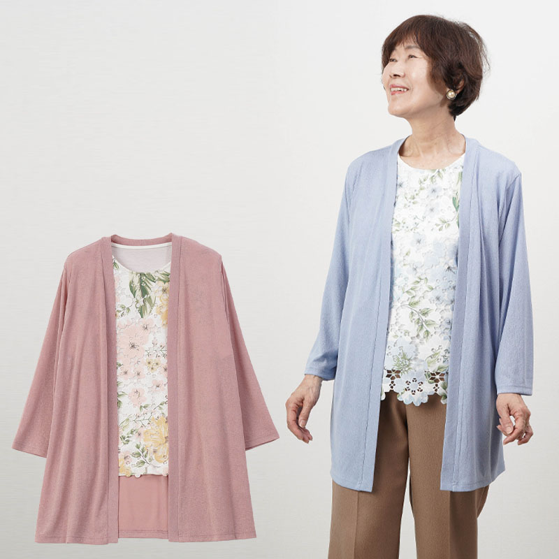 シニアファッション 80代 70代 60代 高齢者 婦人服 アンサンブル