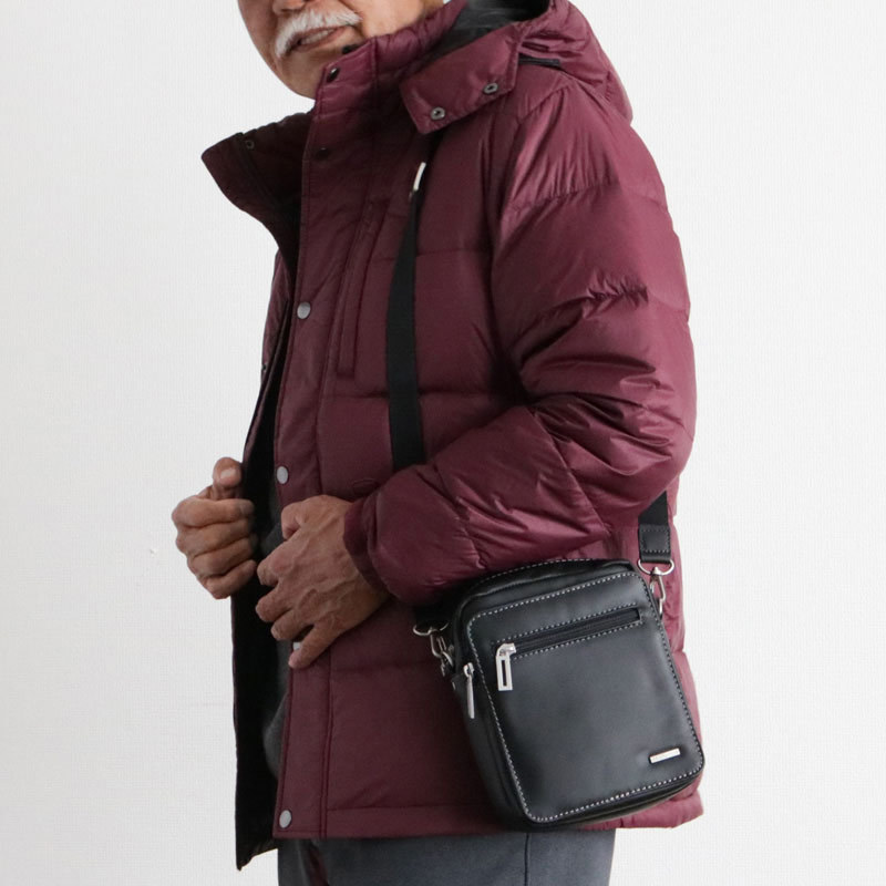 新作 ショルダーバッグ メンズ シニアファッション 80代 70代