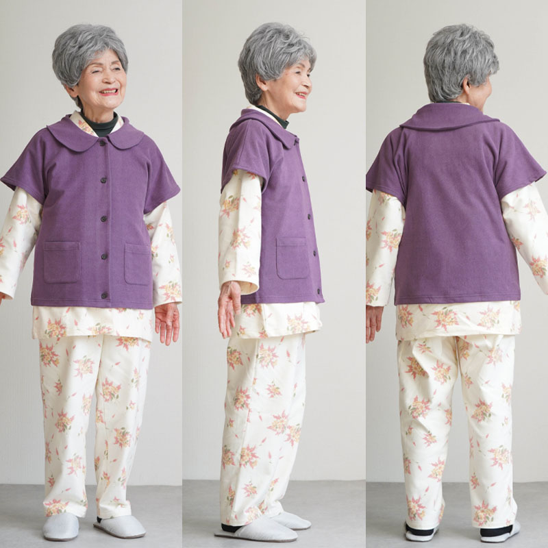 【きれいめファッション51選】上品さと清潔感をキープし シニアファッション 80代 70代 60代 高齢者 婦人服 ベスト トップス
