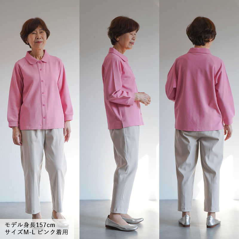 シニアファッション 80代 70代 60代 高齢者 婦人服 ポロシャツ