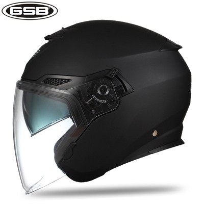 ジェットヘルメット バイクヘルメット ハーフヘルメット ダブルシールド 3 4ジェットヘルメット おしゃれ ヘルメット ジェット Gsb518 Psc付き Muzikal Fr