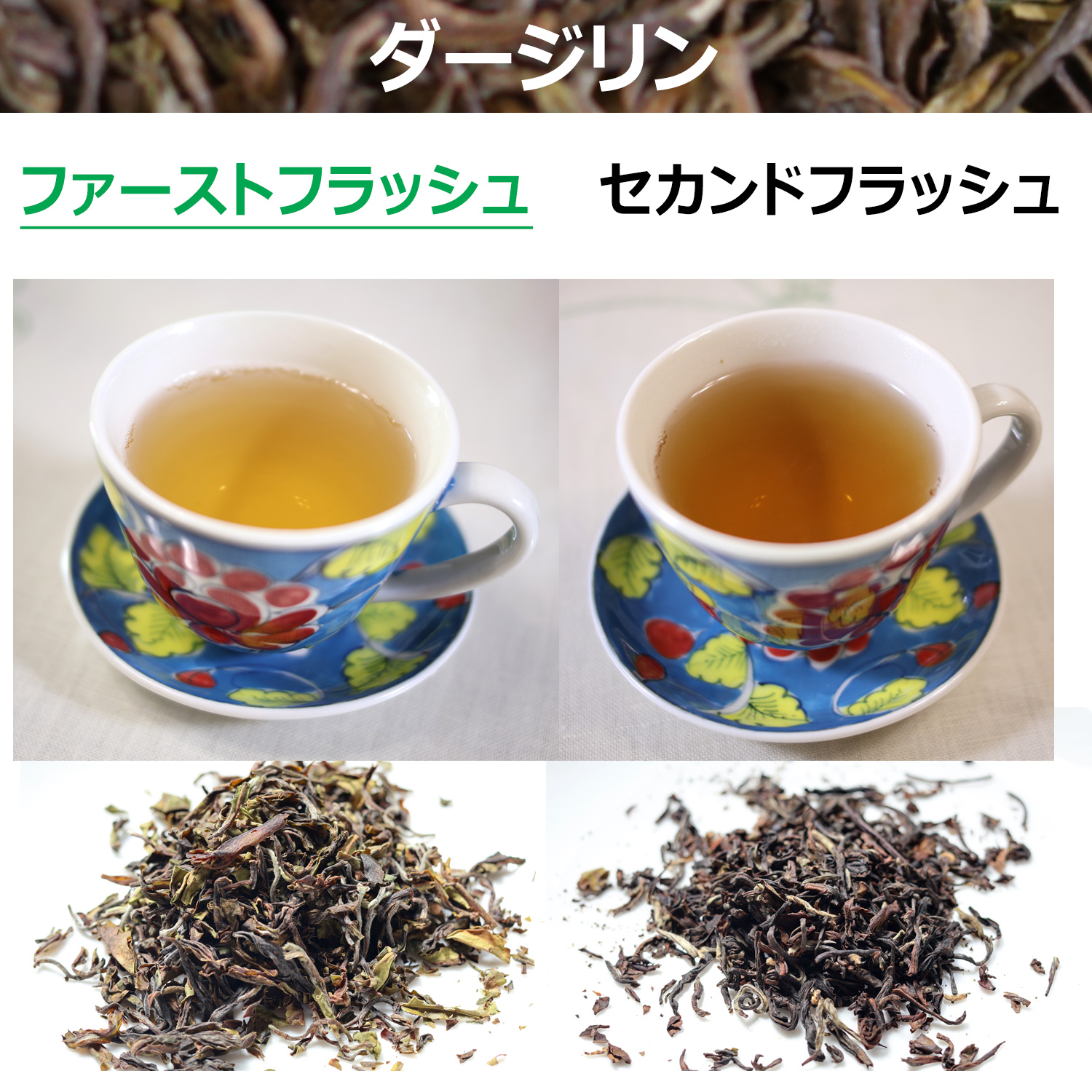 希少！紅茶の最高峰 ダージリン・ファーストフラッシュ 希少！春摘み