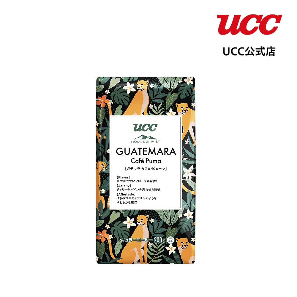 Yahoo! Yahoo!ショッピング(ヤフー ショッピング)UCC マウンテンミスト MOUNTAIN MIST ガテマラ カフェ・ピューマ 200g （豆）