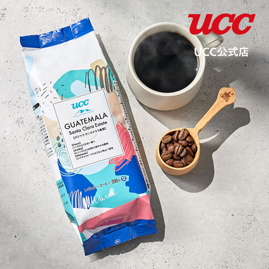 UCC MOUNTAIN MIST ガテマラ サンタクララ農園 200g（豆）｜coffeestyleucc