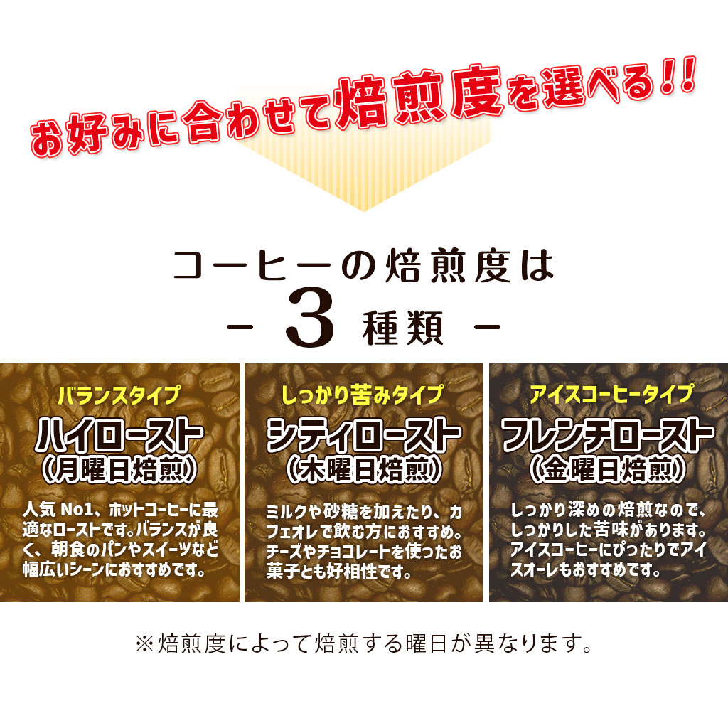 送料無料★グルメコーヒー４点セット★各５００ｇ★２０００ｇ★落札後焙煎します singlecoffee20-k-1.jpg