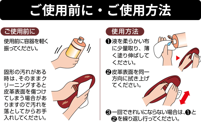 ご使用前に・ご使用方法