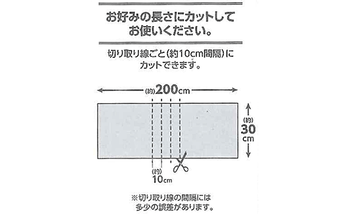 防カビ・消臭・除湿シート 花柄の使用方法