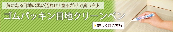 ゴムパッキン目地クリーンペン