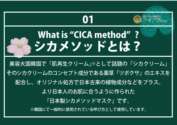 CICA method MASK:シカメソッドとは？