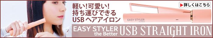 Easy Styler the BETTER USB STRAIGHT IRON