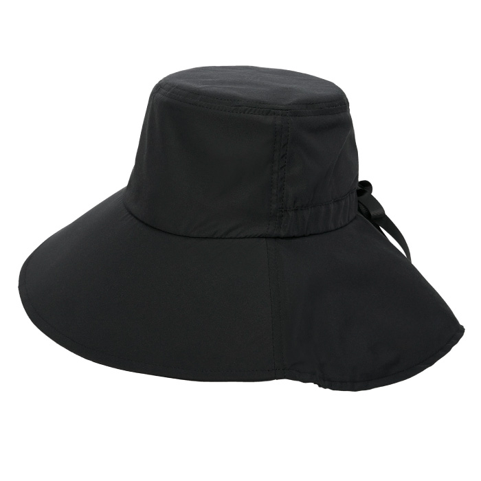 UV帽子 ハット 顔 首 日焼け対策 ツバ広 レディース UV カット率 99% ワイドUV涼やかハット コジット｜cogit｜02