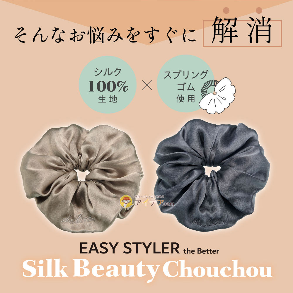 EASY STYLER SILKビューティシュシュ:そんなお悩みをすぐに解消